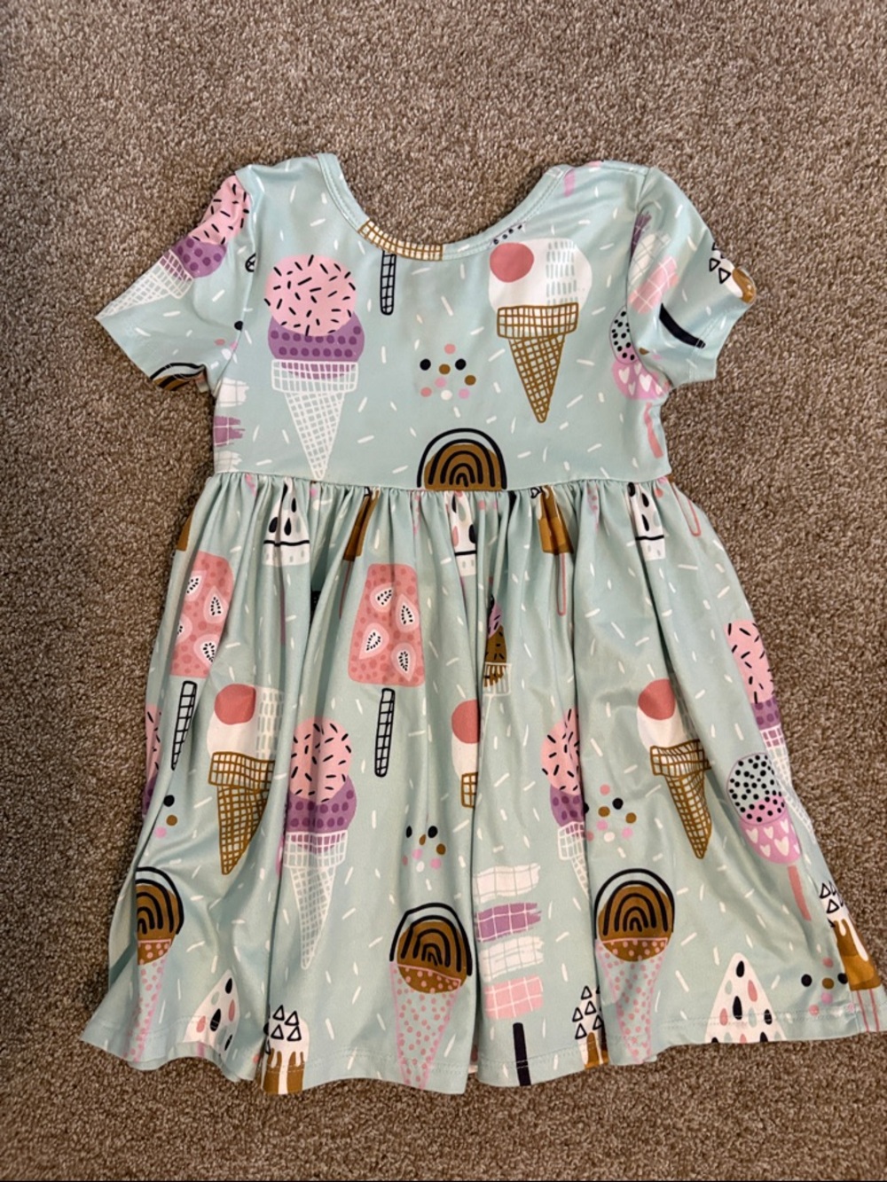 Mila and Rose blue ice cream dress 3T